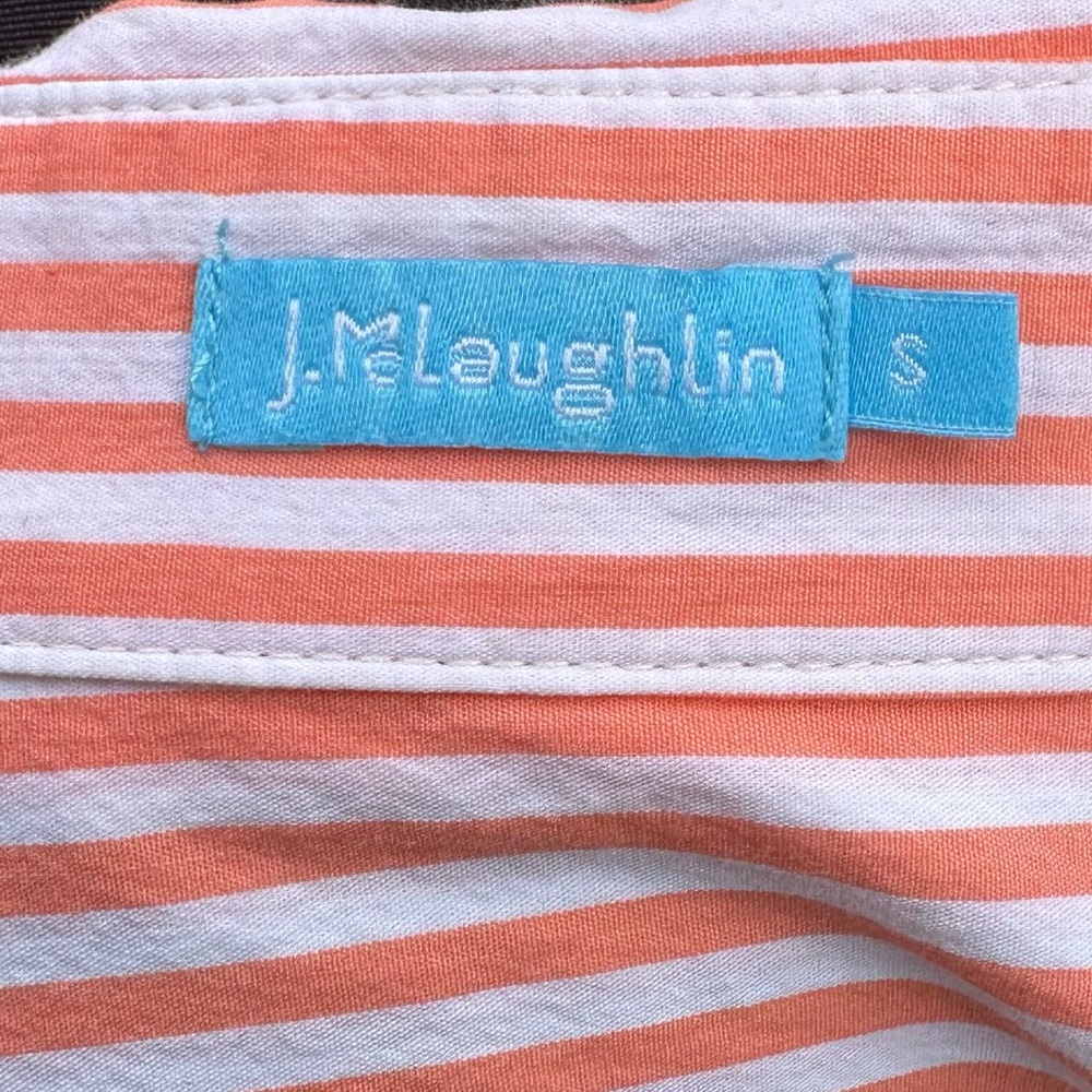 J. Mclaughlin Pattern-Block Button Down Shirt - S… - image 2